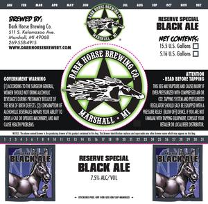 Dark Horse Special Reserve Black Ale