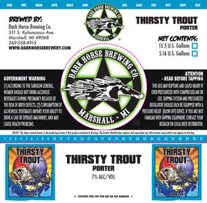 Dark Horse Thirsty Trout Porter