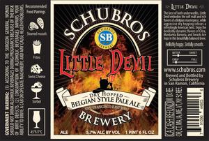 Little Devil Belgian Style Pale Ale February 2016