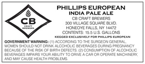 Phillips European India Pale Ale February 2016
