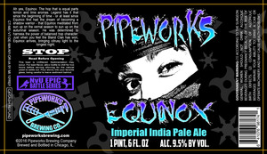 Pipeworks Brewing Company Equinox February 2016