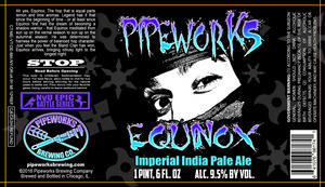 Pipeworks Brewing Company Equinox