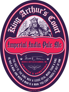 Mark Twain Brewing Company King Arthur's Court Imperial IPA February 2016