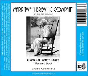 Mark Twain Brewing Company Chocolate Coffee Stout February 2016