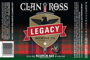 Clan Ross Scotch Ale March 2016