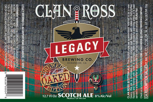 Clan Ross Scotch Ale Oaked March 2016