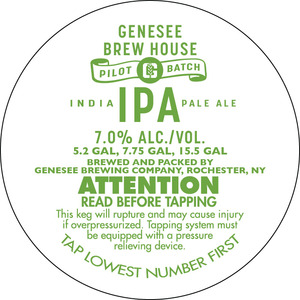 Genesee Brew House IPA