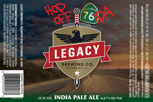 Hop Off 76 Ipa March 2016
