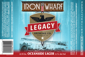 Iron Wharf Oceanside Lager March 2016