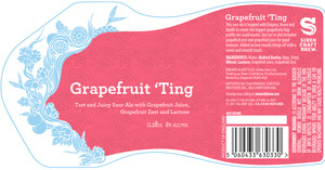 Siren Craft Brewing Grapefruit 'ting February 2016
