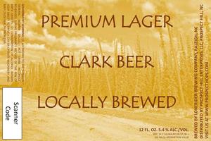 Clark Beer Premium Lager 