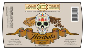 Lone Tree Brewing Company Horchata Stout March 2016