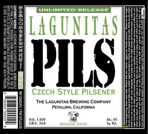 The Lagunitas Brewing Company Pils February 2016