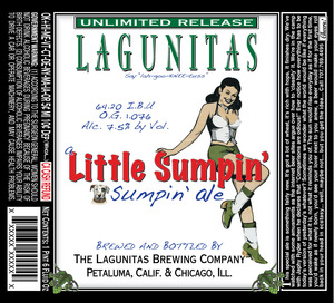 The Lagunitas Brewing Company A Little Sumpin Sumpin February 2016