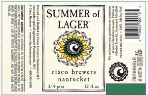 Cisco Brewers Summer Of Lager