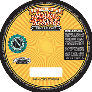 Ninkasi Brewing Company Maiden The Shade