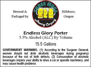 Three Mugs Brewing Company Endless Glory Porter