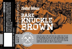 Klamath Basin Brewing Co. Bare Knuckle Brown February 2016