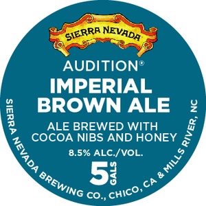 Sierra Nevada Audition Imperial Brown Ale February 2016