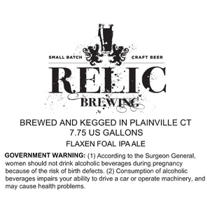 Relic Brewing Flaxen Foal February 2016