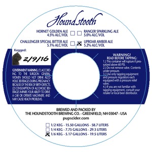 Houndstooth Uproar Amber Ale
