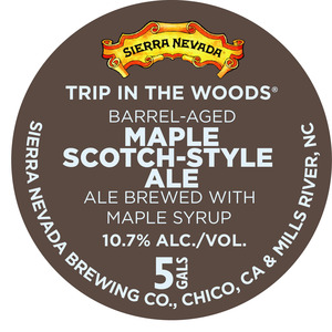 Sierra Nevada Trip In The Woods Maple Scotch-style Ale February 2016