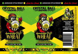Crystal Ball Brewing Co., LLC Jamaican Style Wheat February 2016