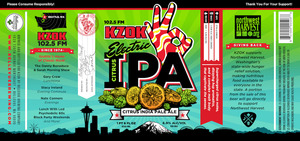 Bellevue Brewing Company Kzok Electric Citrus IPA February 2016