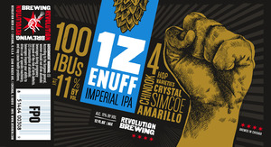 Revolution Brewing 1z Enuff February 2016