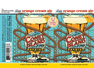 Coney Island Hard Orange Cream Ale February 2016