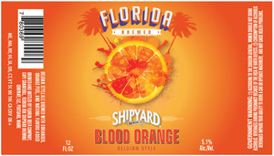 Shipyard Brewing Co. Blood Orange February 2016