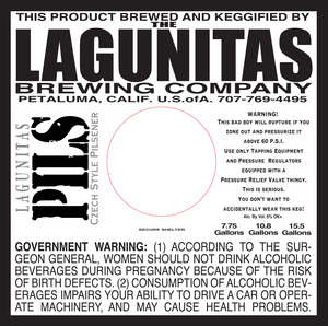 The Lagunitas Brewing Company Pils