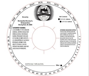 Blowing Rock Brewing Co Scotch Ale