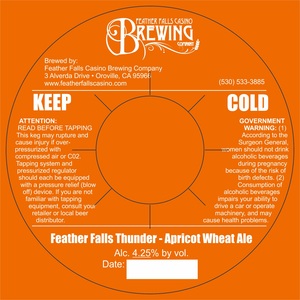 Feather Falls Thunder - Apricot 