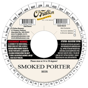 O'fallon Smoke Porter Smoke Porter