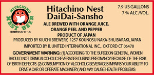Hitachino Nest Daidai-sansho