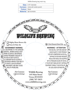 Wildlife Brewing First Descent Extra Pale Ale