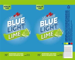Labatt Blue Light Lime February 2016