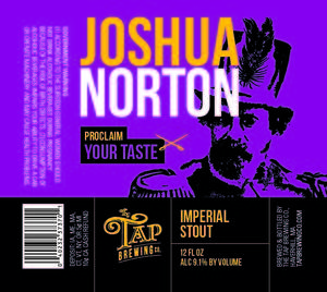 Tap Brewing Company Joshua Norton