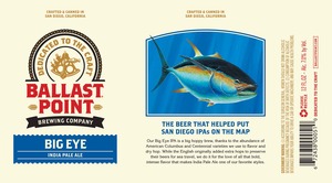 Ballast Point Big Eye February 2016