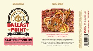 Ballast Point Grapefruit Sculpin March 2016