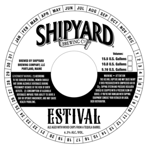 Shipyard Brewing Company Estival March 2016