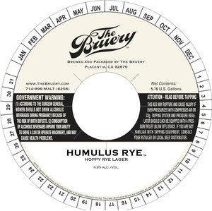 The Bruery Humulus Rye