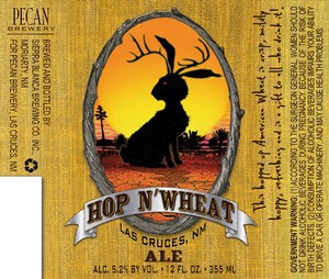 Pecan Brewery Hop N' Wheat February 2016