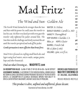 Mad Fritz The Wind And Sun February 2016