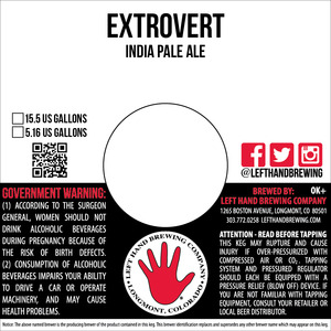 Left Hand Brewing Company Extrovert