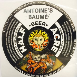 Half Acre Beer Co. Antoine's Baume