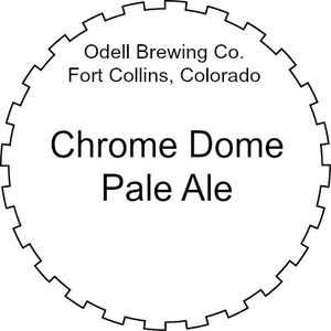 Odell Brewing Company Chrome Dome Pale Ale February 2016