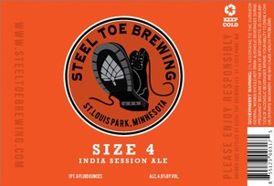 Steel Toe Brewing Size 4 India Session Ale