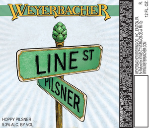 Weyerbacher Line Street Pilsner February 2016